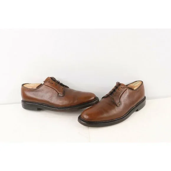 Vintage Florsheim Imperial Kenmoor 5 Nail Calf Leather Dress Shoes Mens 9.5 - Picture 2 of 11